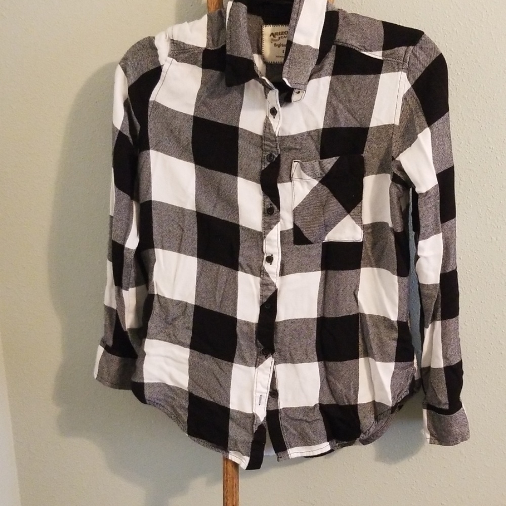 Black and white Flannel